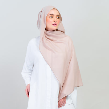 Ironless Elle Shawl in Chai