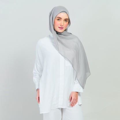 Ironless Elle Shawl in Taupe