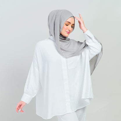 Ironless Elle Shawl in Taupe