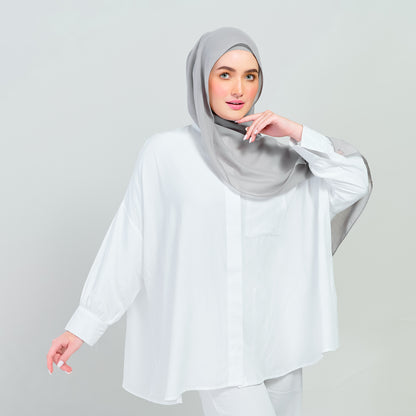 Ironless Elle Shawl in Taupe