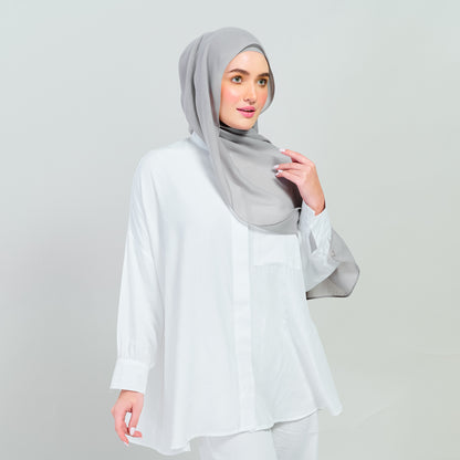 Ironless Elle Shawl in Taupe