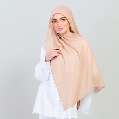 Ironless Elle Shawl in Nude