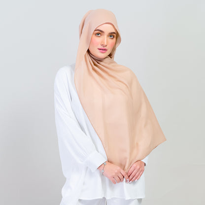 Ironless Elle Shawl in Nude