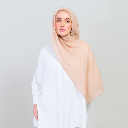 Ironless Elle Shawl in Nude