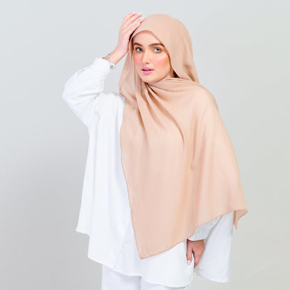 Ironless Elle Shawl in Nude