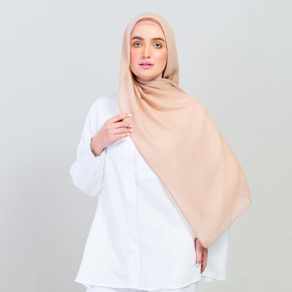 Ironless Elle Shawl in Nude