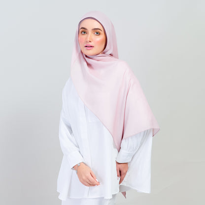 Ironless Elle Shawl in Rose