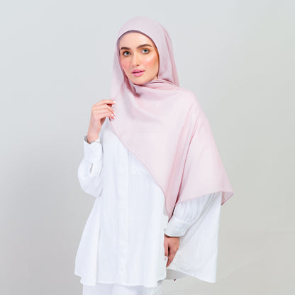 Ironless Elle Shawl in Rose