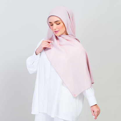 Ironless Elle Shawl in Rose
