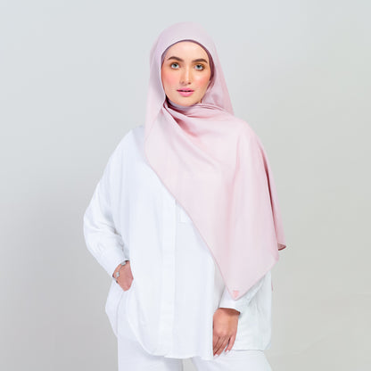 Ironless Elle Shawl in Rose