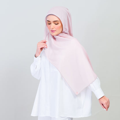 Ironless Elle Shawl in Rose