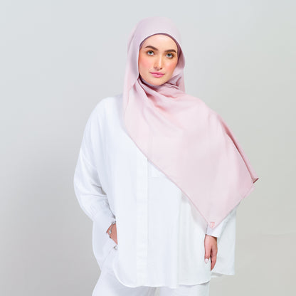Ironless Elle Shawl in Rose