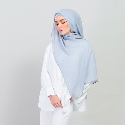 Ironless Elle Shawl in Sky