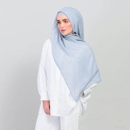 Ironless Elle Shawl in Sky