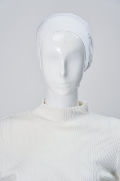 SLBasic Tie-Back Inner in Pure White