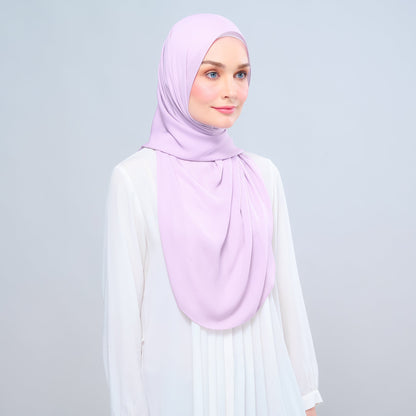 [As-Is] Instant Tag n' Go Shawl l Chiffon Silk in Soft Orchid