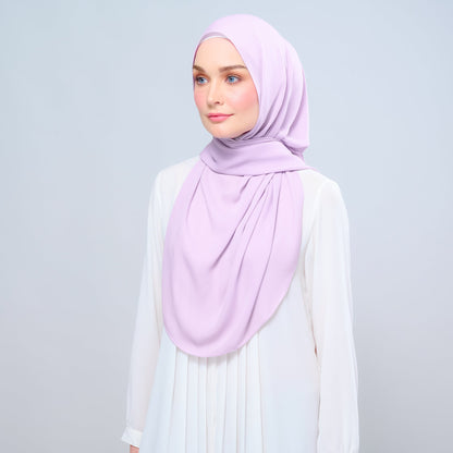 [As-Is] Instant Tag n' Go Shawl l Chiffon Silk in Soft Orchid