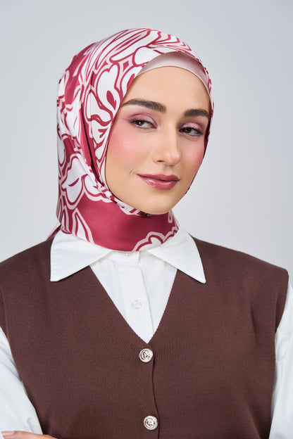 HoodX Printed Set in Scarlet
