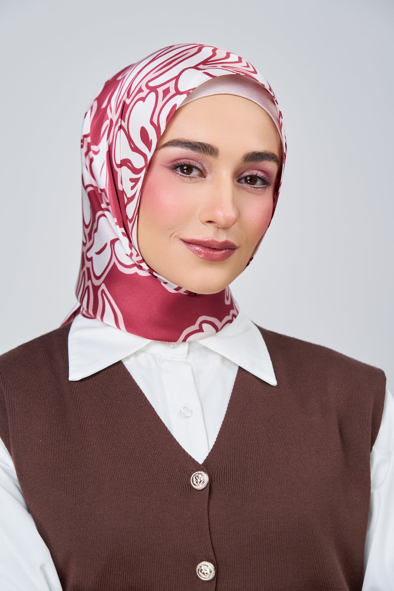 [★New] HoodX Printed Set in Scarlet