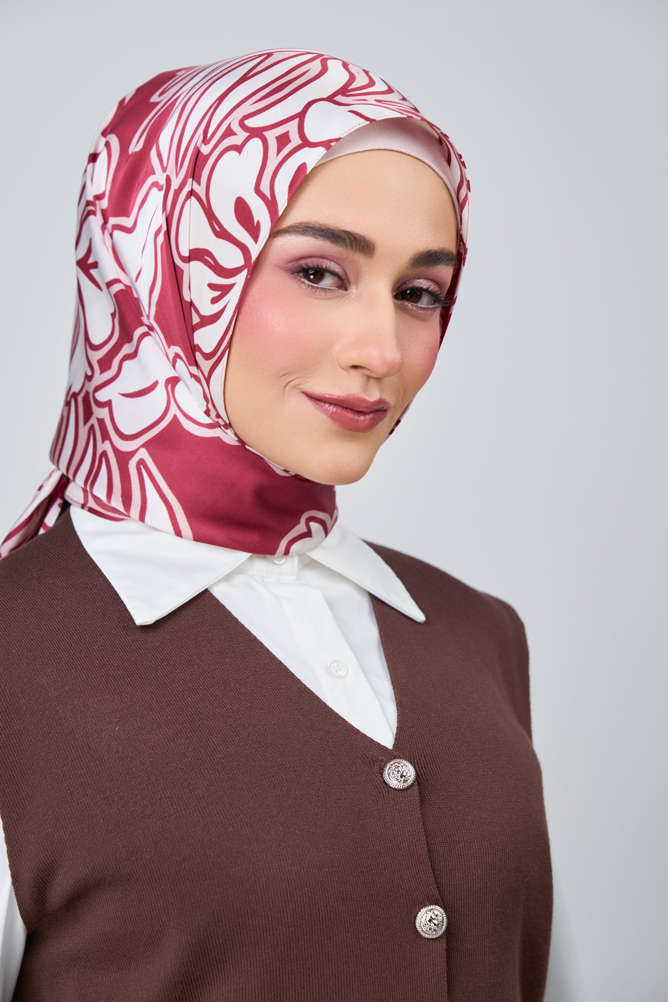[★New] HoodX Printed Set in Scarlet