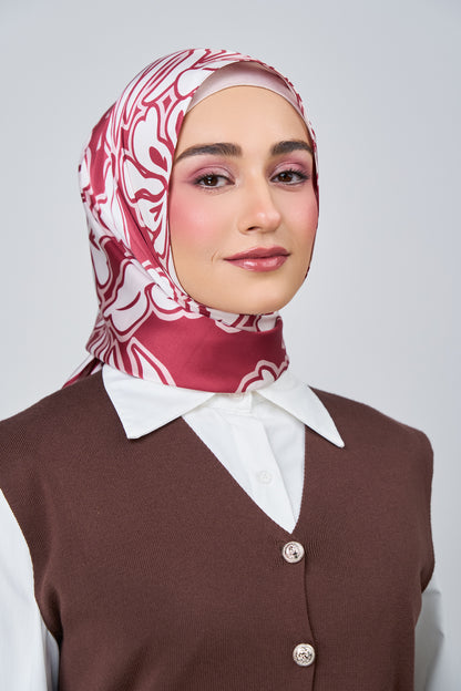 HoodX Printed Set in Scarlet