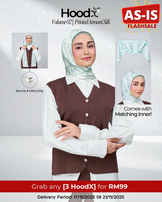 [As-Is] HoodX Printed Set in Seraphina