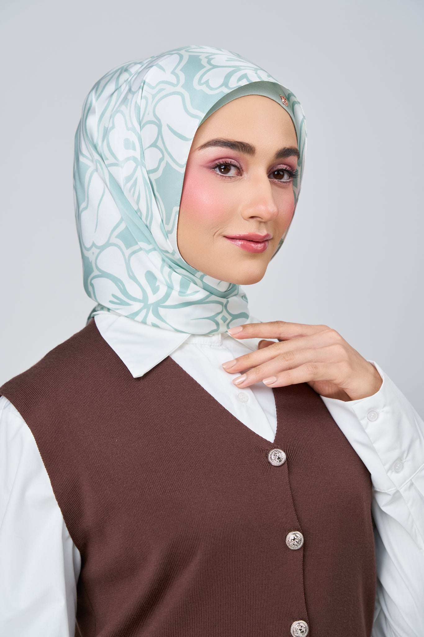 [★New] HoodX Printed Set in Seraphina
