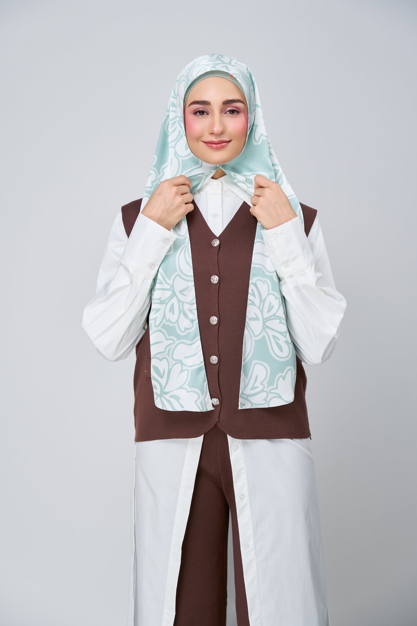 [★New] HoodX Printed Set in Seraphina