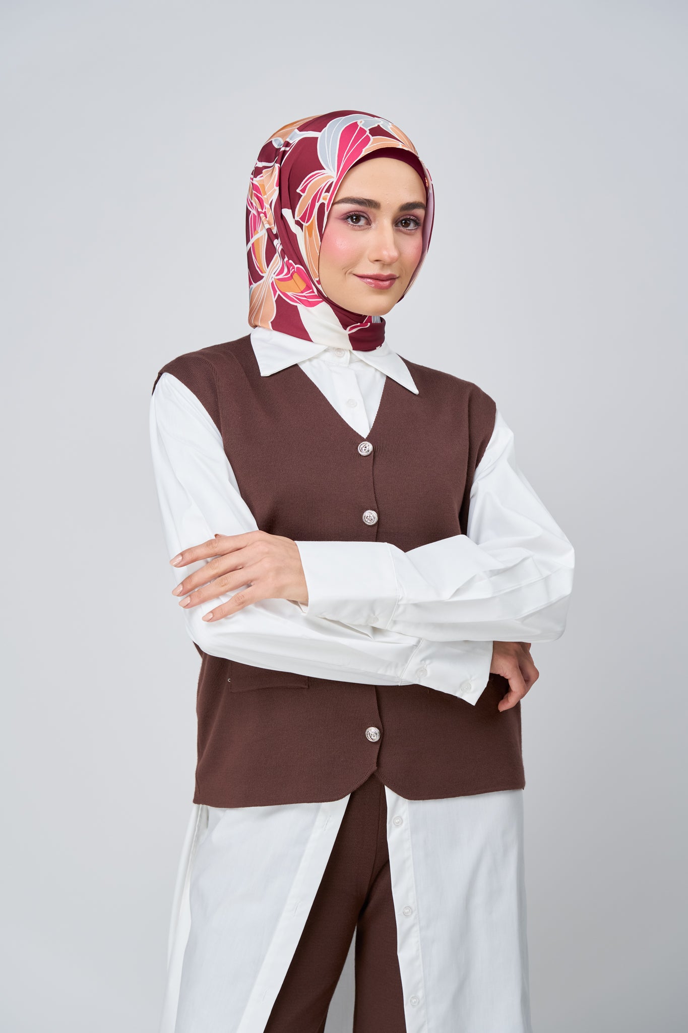 [★New] HoodX Printed Set in Serenia