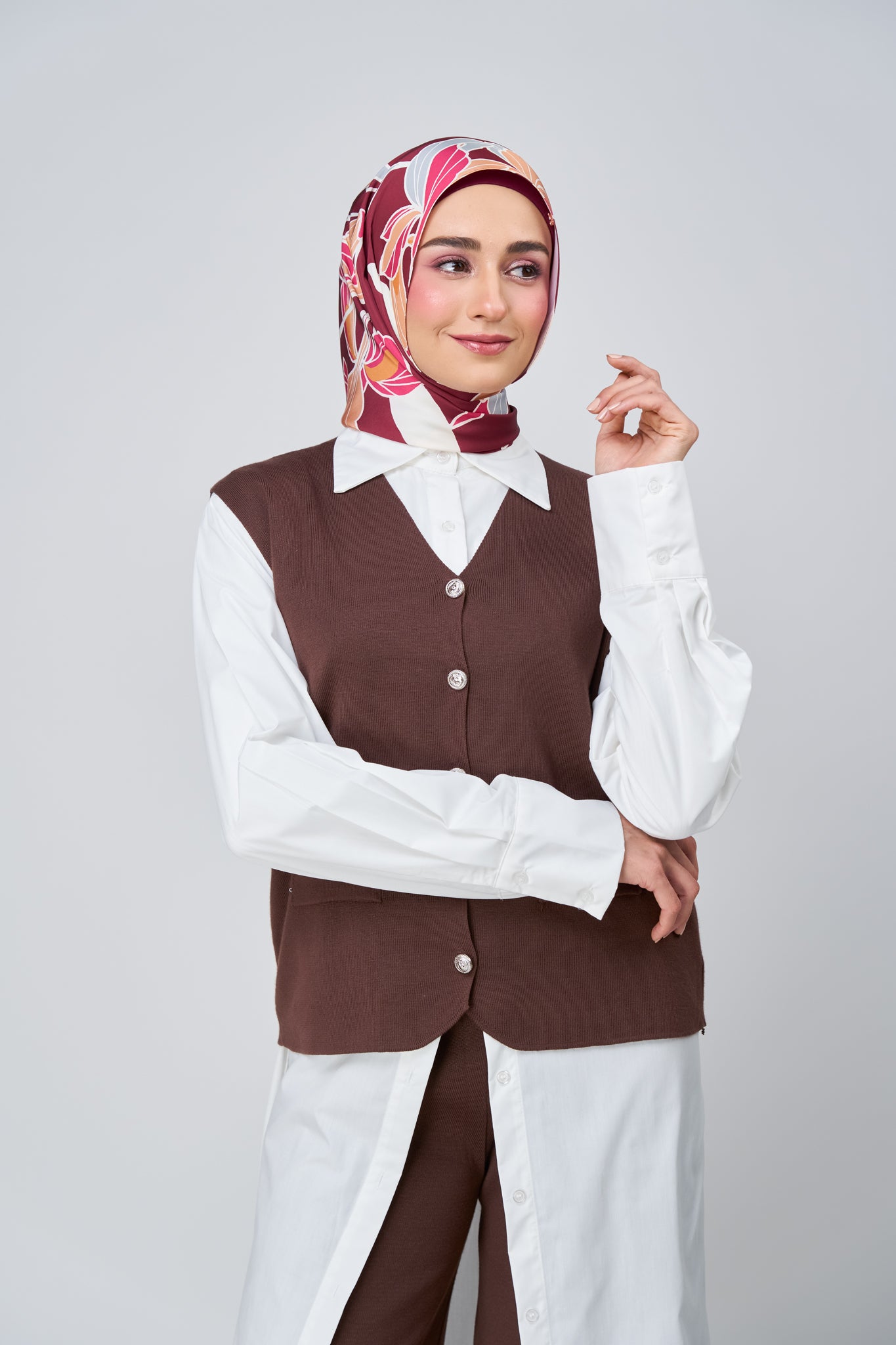 [★New] HoodX Printed Set in Serenia