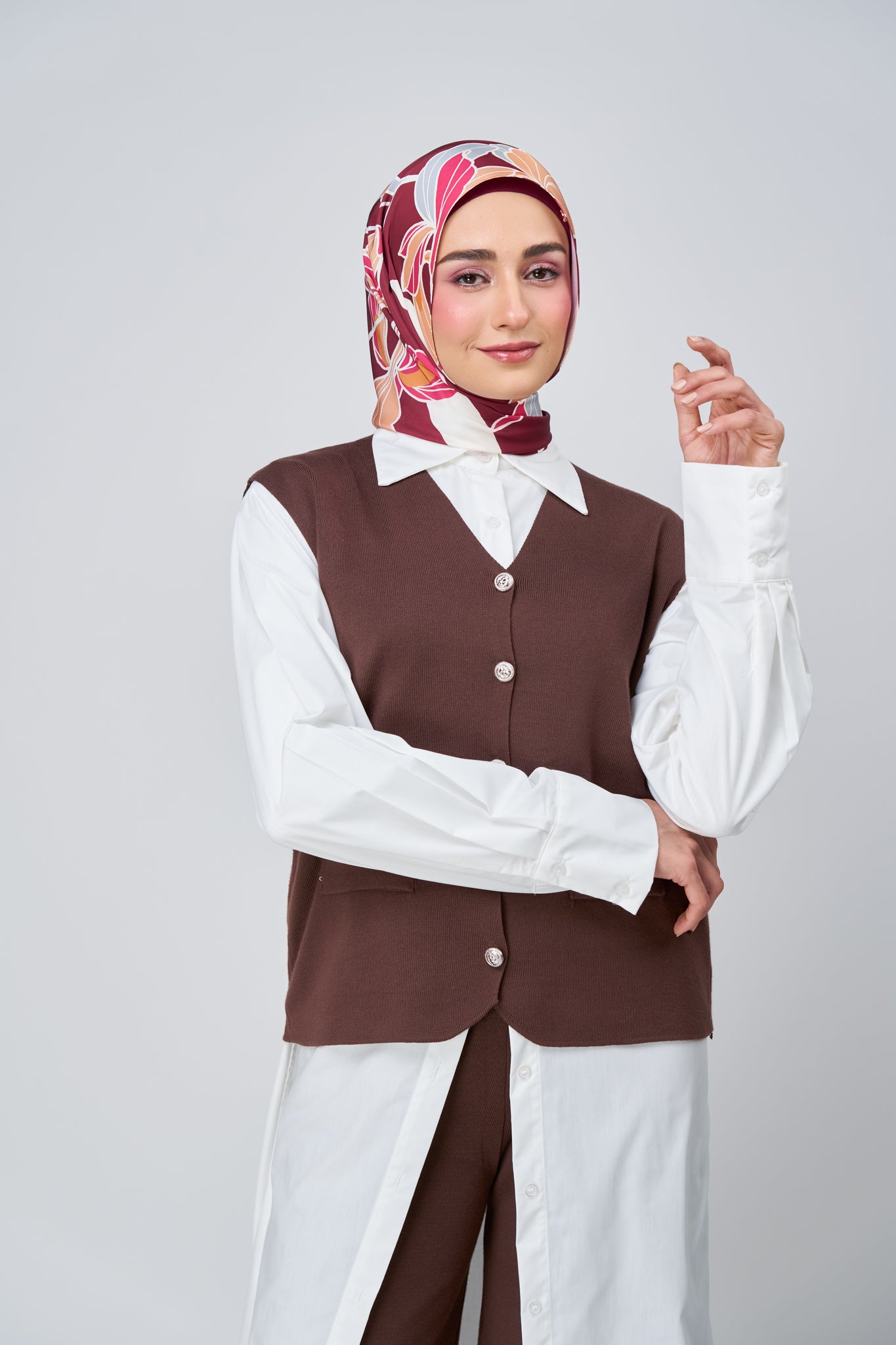[★New] HoodX Printed Set in Serenia