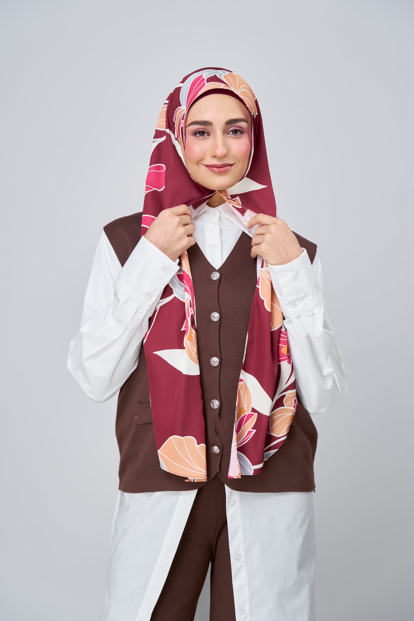[★New] HoodX Printed Set in Serenia