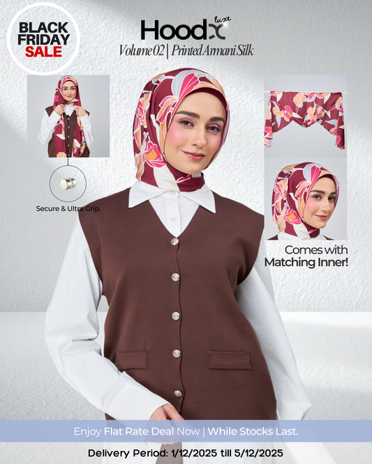 [BFS] HoodX Printed Set in Serenia