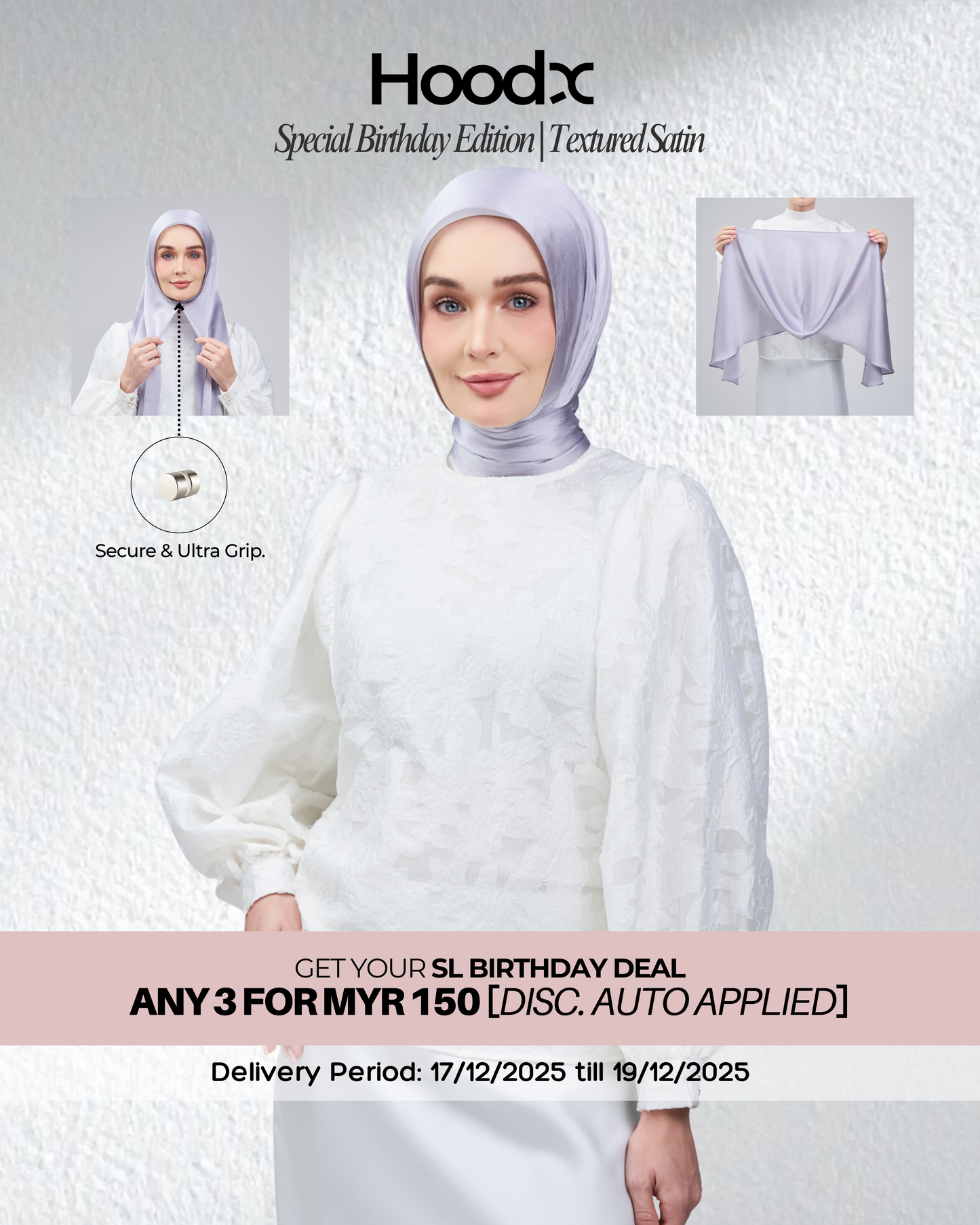 HoodX B.E in Silver Ash