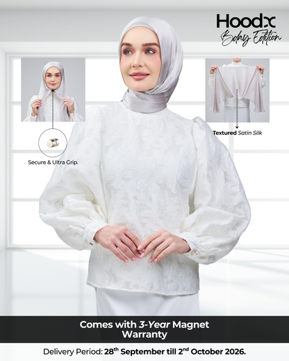 HoodX B.E in Silver Taupe
