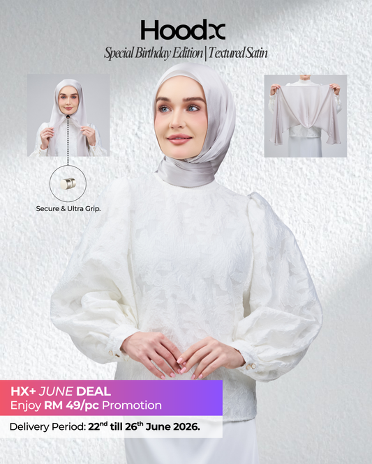 HoodX B.E in Silver Taupe