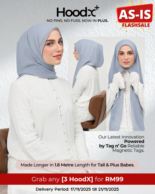 [As-Is] HoodX⁺Plus in Slate Blue