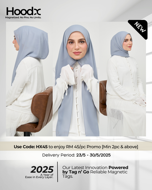 [★New] HoodX in Slate Blue
