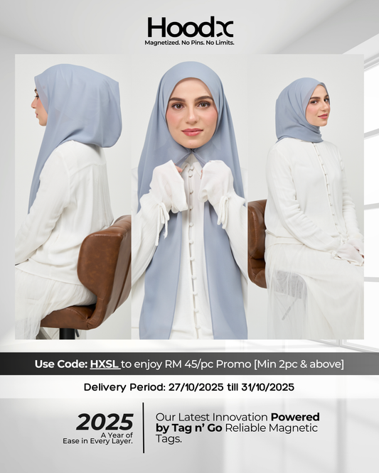 [★New] HoodX in Slate Blue