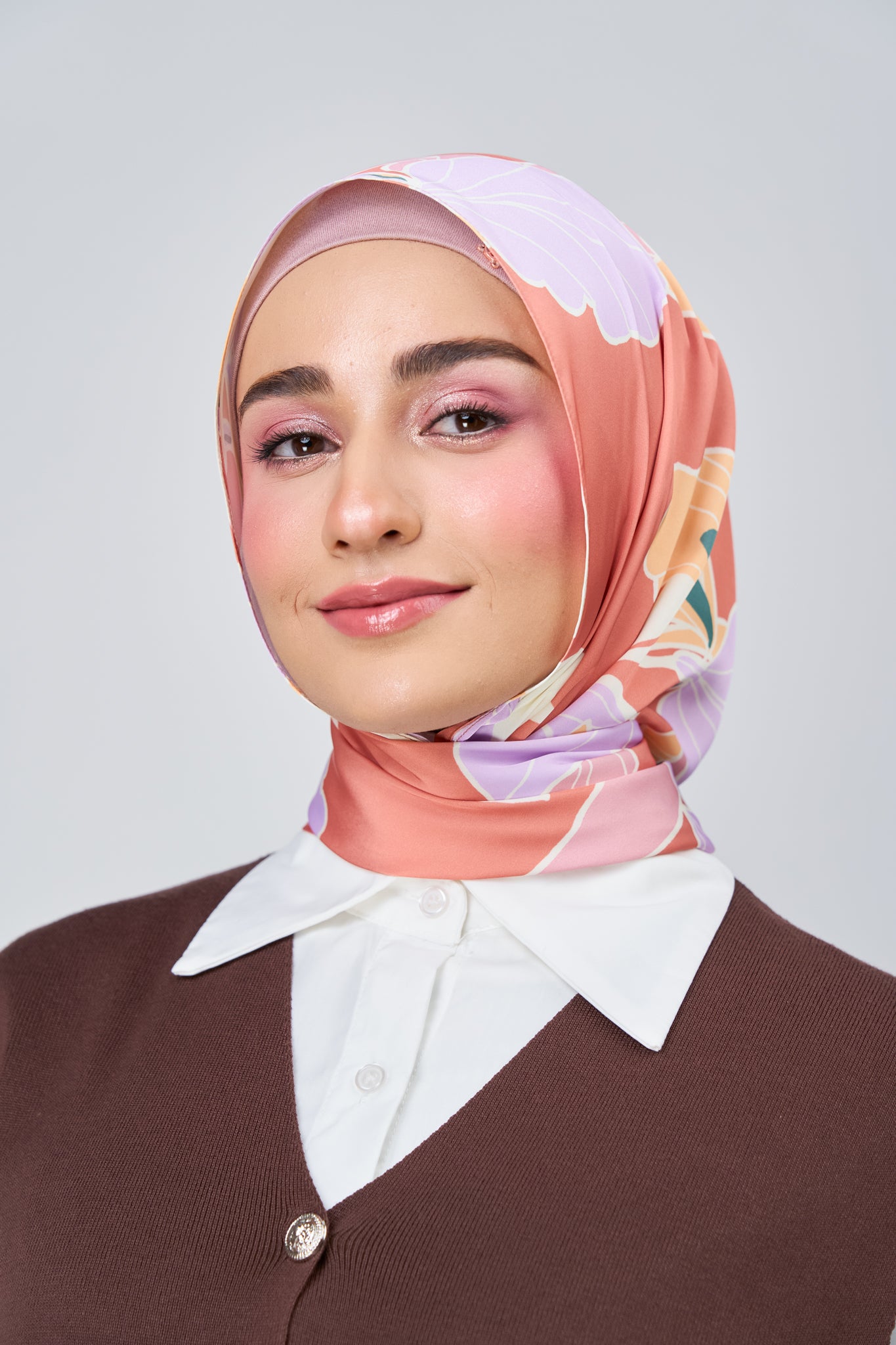 [★New] HoodX Printed Set in Sunset Blush