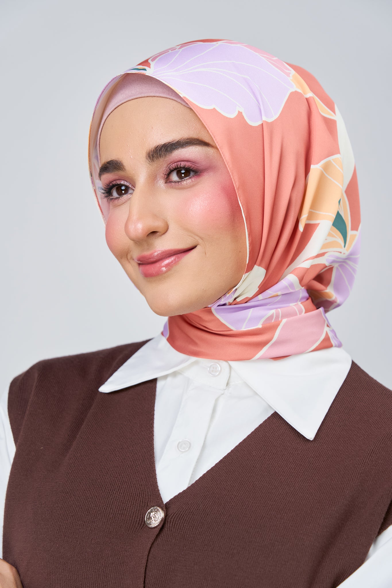 [★New] HoodX Printed Set in Sunset Blush
