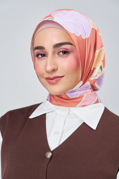 HoodX Printed Set in Sunset Blush