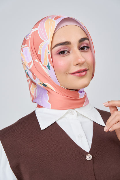 HoodX Printed Set in Sunset Blush