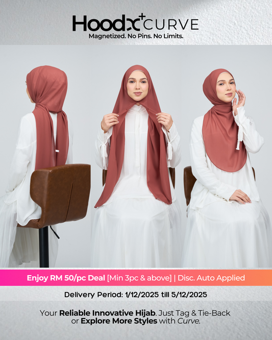 HoodX⁺Plus Curve in Sunset