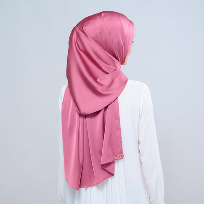 [As-Is] Instant Tag n' Go Shawl l Satin Silk in Sorbet