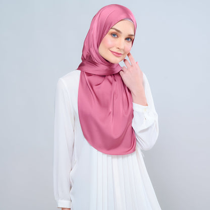[As-Is] Instant Tag n' Go Shawl l Satin Silk in Sorbet