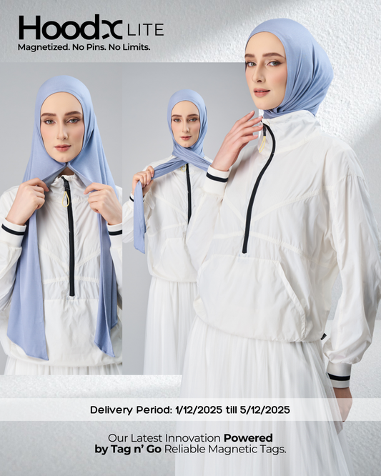 [★New] HoodX Lite in Titanium Blue