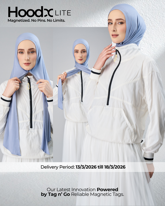 HoodX Lite in Titanium Blue