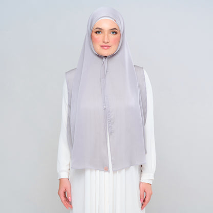 Instant Tag n' Go Butterfly | Textured Satin in Platinum