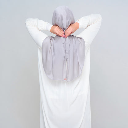 Instant Tag n' Go Butterfly | Textured Satin in Platinum